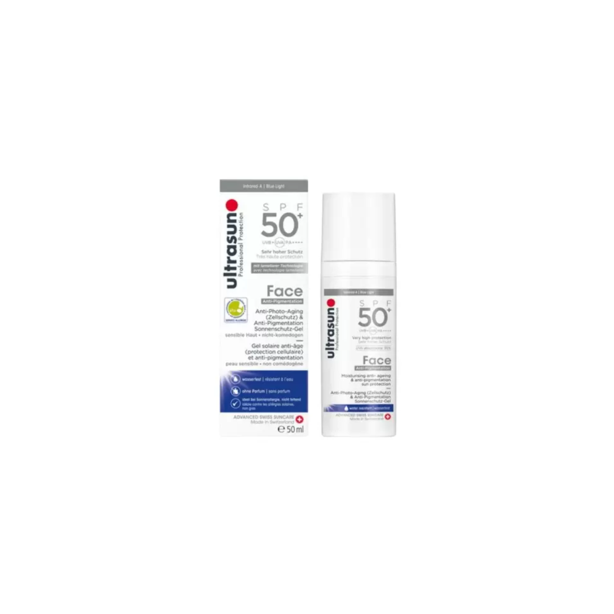 ULTRASUN FACE ANTI AGEING ANTI PIGMENTATION SPF50+ 50ML