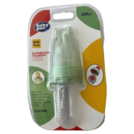 BABY PUR GRIGNOTEUR CUILLERE SILICONE 4M+