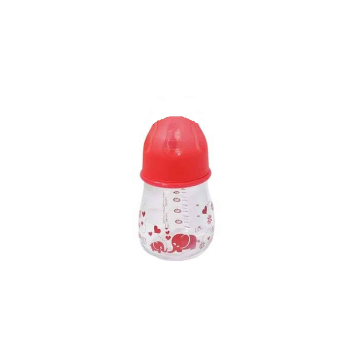 BABY PIT MICRO BIBERON EN VERRE  60ML ROUGE-BLEU