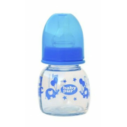 BABY PIT MICRO BIBERON EN VERRE  60ML ROUGE-BLEU