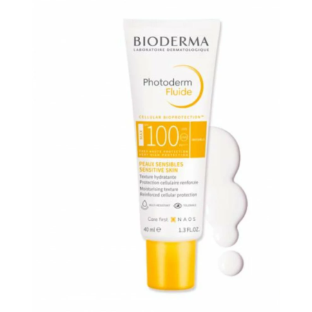 BIODERMA PHOTODERM FLUIDE MAX INVISIBLE SPF100 40ML