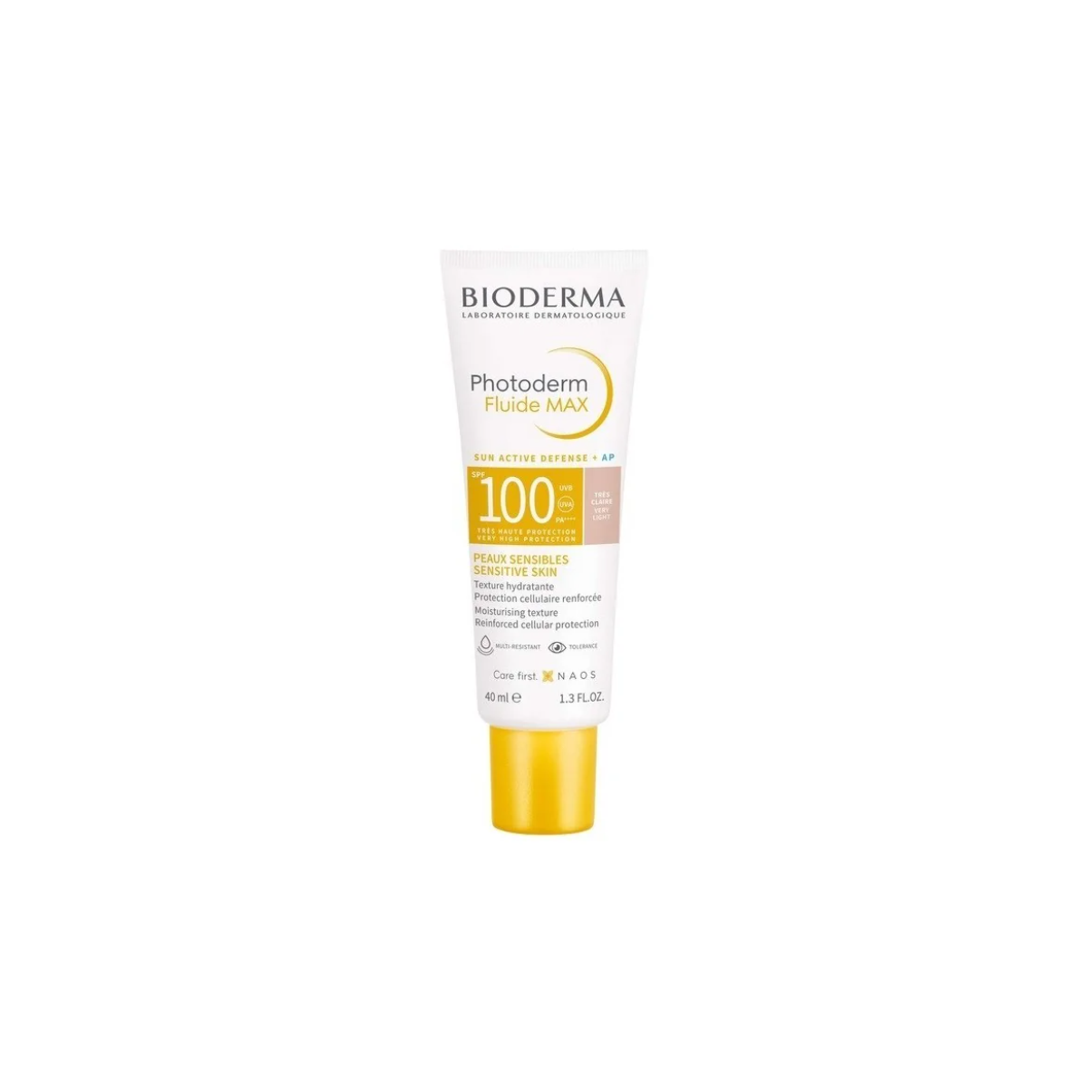 BIODERMA PHOTODERM MAX SPF100 FLUIDE TEINTE TRES CLAIRE 40ML