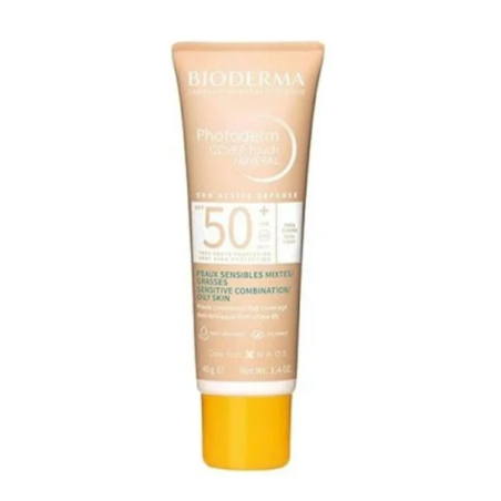 BIODERMA PHOTODERM COVER TOUCH MINERAL TEINTE TRES CLAIRE SPF50+ 40G