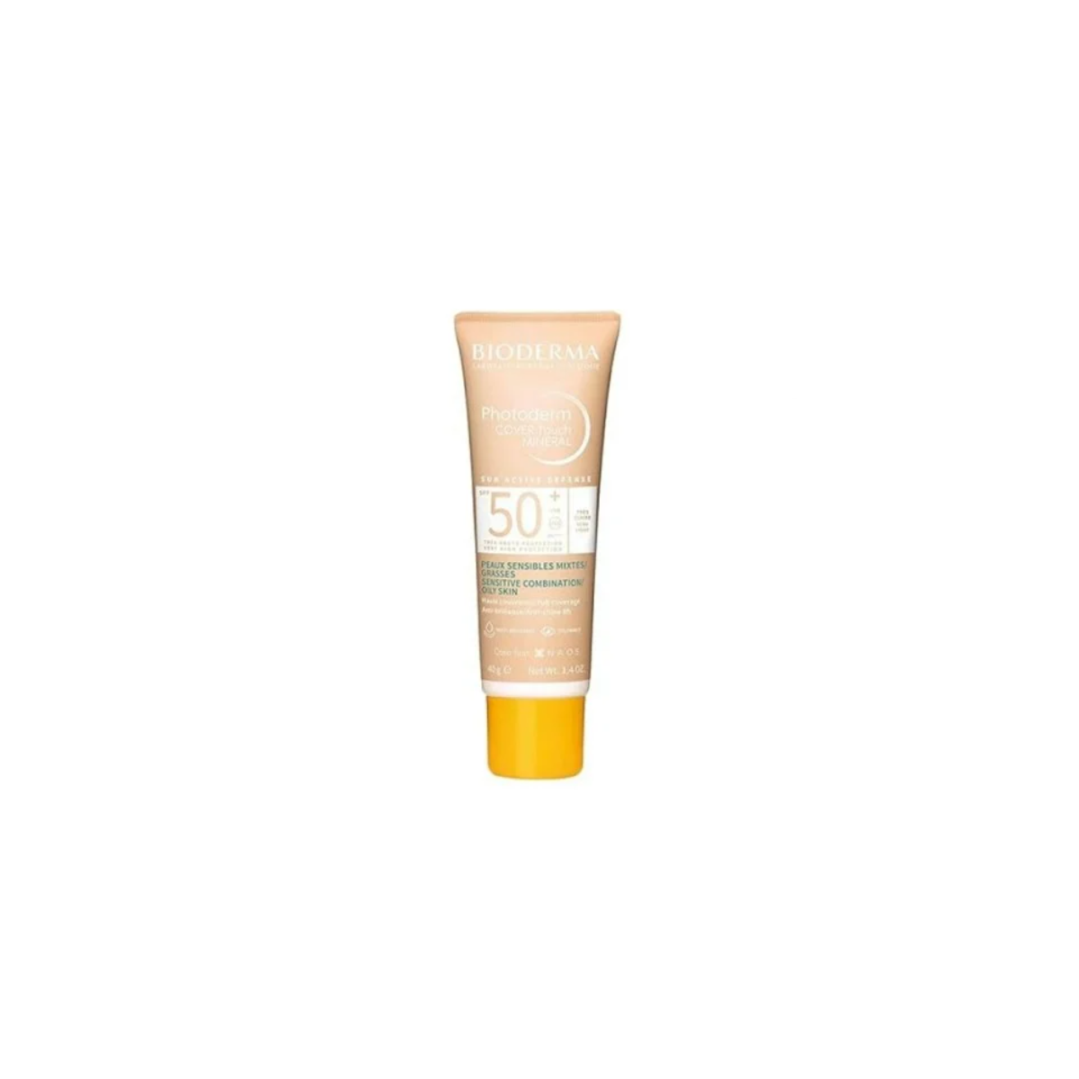 BIODERMA PHOTODERM COVER TOUCH MINERAL TEINTE TRES CLAIRE SPF50+ 40G