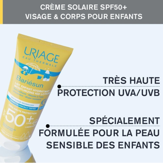 URIAGE Bariesun Lait Enfant Très Haute Protection SPF50+ 100ml