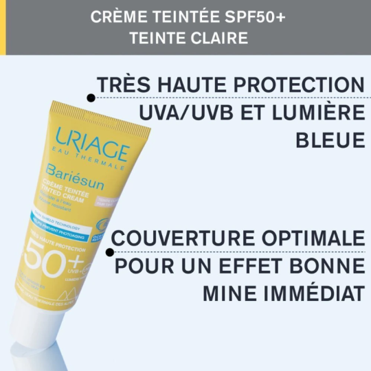 URIAGE ECRAN BARIESUN TEINTEE CLAIRE SPF50+ 50ml URIAGE ECRAN BARIESUN TEINTEE CLAIRE SPF50+ 50ml