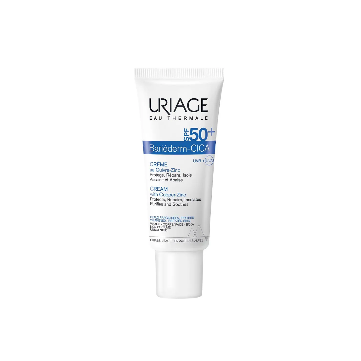 URIAGE Bariéderm Cica Crème Au Cuivre-Zinc SPF50+ 40ml