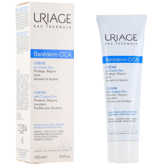 URIAGE Bariéderm Cica Crème Au Cuivre-Zinc SPF50+ 40ml