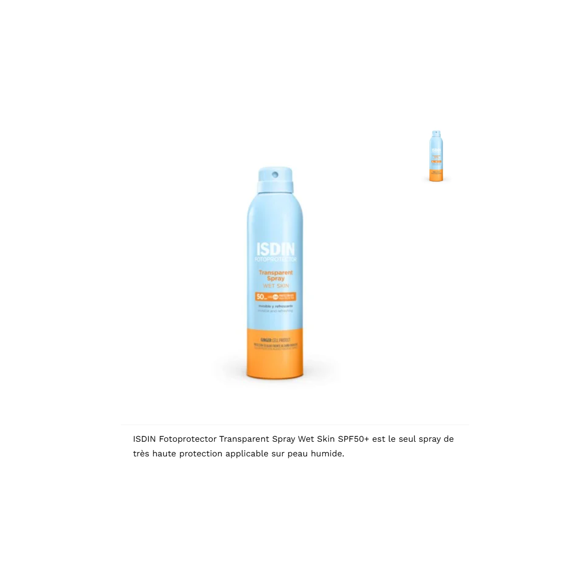 ISDIN FOTOPROTECTION SPRAY SOLAIRE ADULTE SPF 50+ 250ML