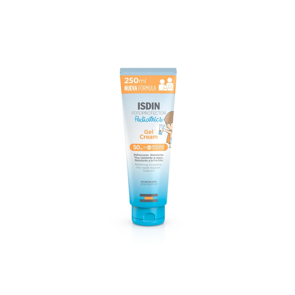 ISDIN PHOTOPROTECTEUR GEL CREME KIDS SPF 50 250 ML