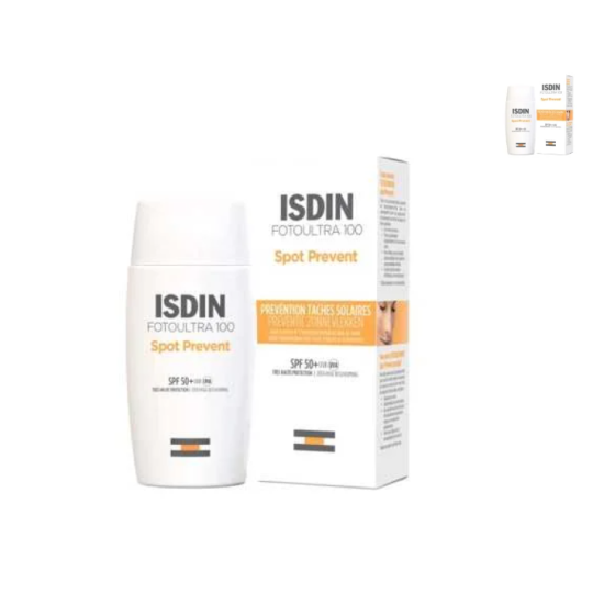 ISDIN PHOTOPROTECTEUR ECRAN SOLAIRE SPOT PREVENT SPF50+ 50ML