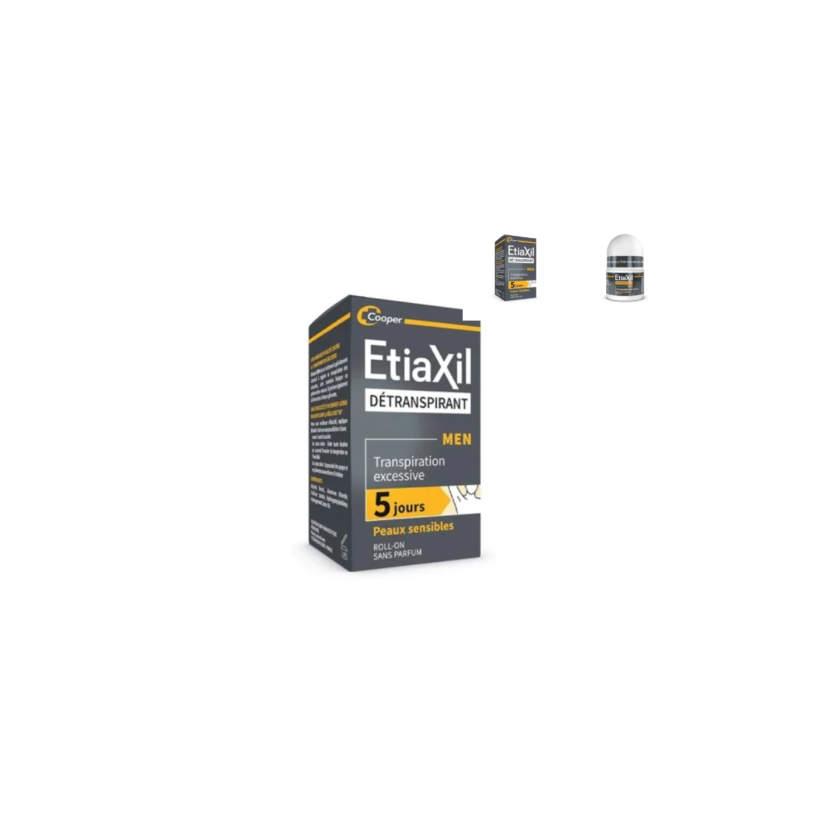 ETIAXIL DETRANSPIRANT MEN ROLL ON PEAUX SENSIBLES 15ML